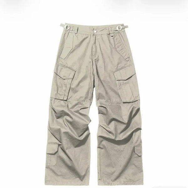 [BUNJANG] Flavorism Vintage Washed Beige Cargo Pants (L) / 크림단독 플레이버리즘 빈티지 워시드 베이지 카고팬츠 l사이즈