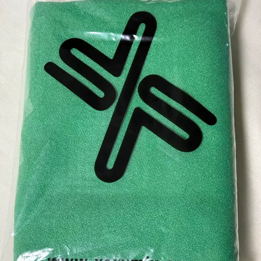 [BUNJANG] Xexymix Logo Towel - Green / 젝시믹스 로고 수건 그린
