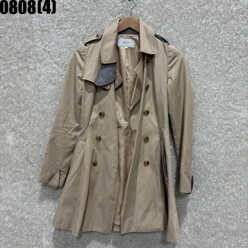 [BUNJANG] ON&ON Beige Trench Coat / 온앤온 베이지 트렌치 코트