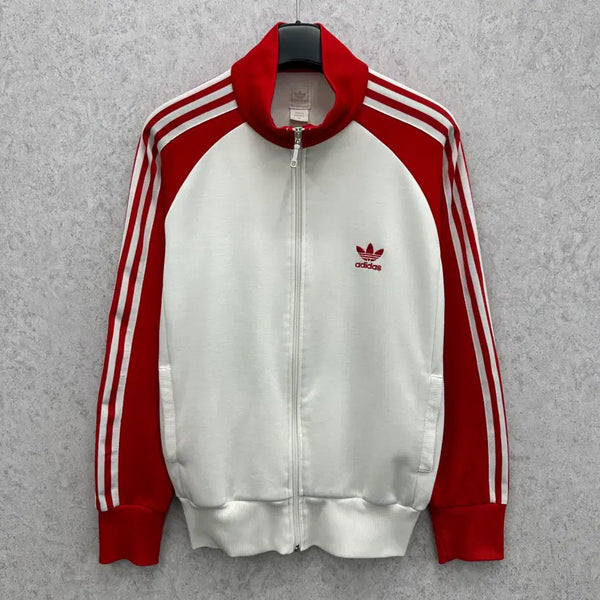 [BUNJANG] Adidas Vintage Firebird Track Top (Size M) / 95 아디다스 구형 파이어버드 빨흰 져지 트랙탑