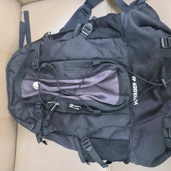 [BUNJANG] The North Face Voyager 40 Backpack Black / 노스페이스 백팩 보이저 40 블랙