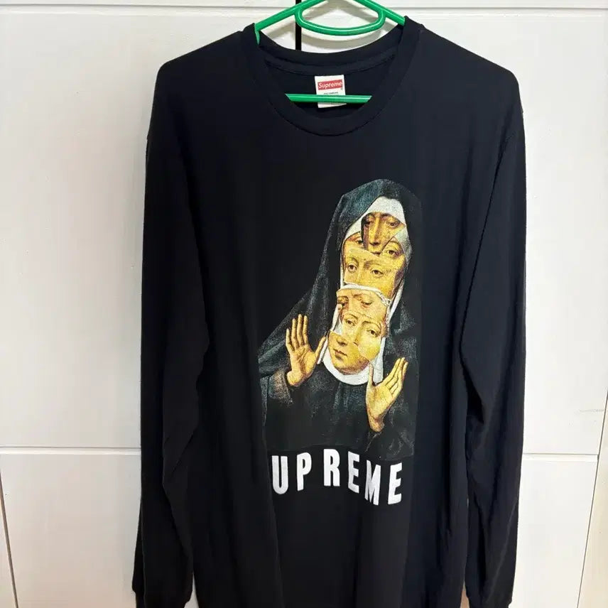 [BUNJANG] Supreme Nun Long Sleeve L / 슈프림 수녀 롱슬리브 L