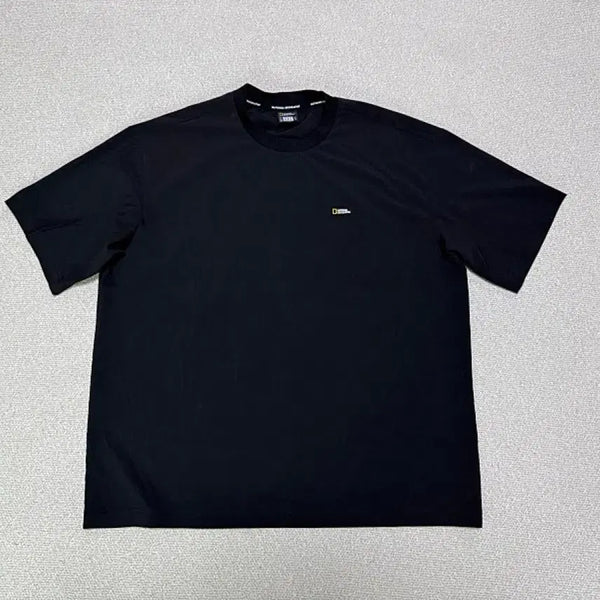 [BUNJANG] National Geographic Cooling Woven Short Sleeve T-Shirt Men's Size 110 / 내셔널지오그래픽 냉감 우븐 반팔 티셔츠 남성용 110사이즈