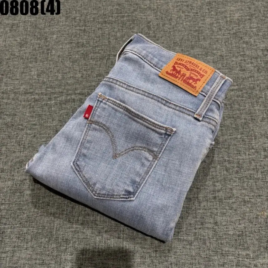 [BUNJANG] Levi's Women's Light Blue Denim Jeans / 리바이스 청바지 라이트블루