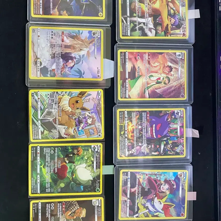 [BUNJANG] Pokemon Card Rare CHR Bundle Set (Charizard, Gengar, etc.) / 포켓몬카드 휘귀 chr일괄(리자몽,팬텀등)