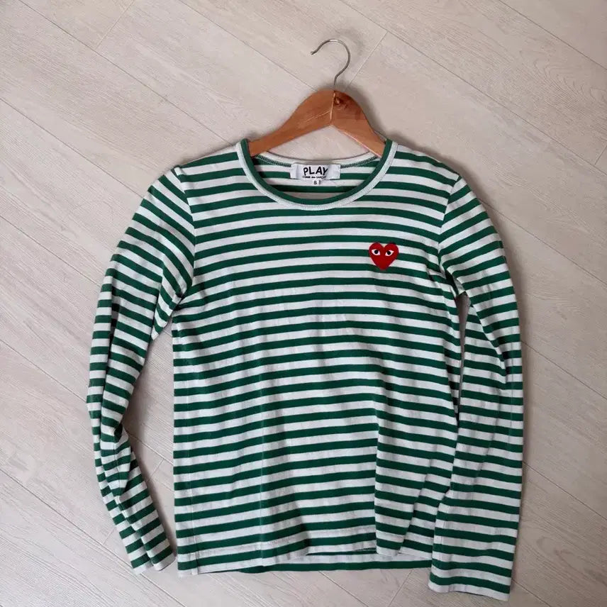 [BUNJANG] Comme des Garçons PLAY Striped Long Sleeve / 꼼데가르송 롱슬리브