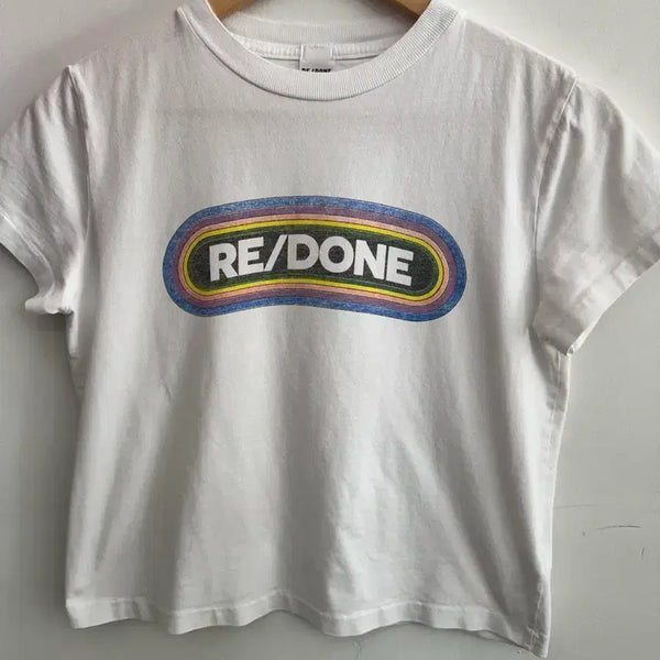 [BUNJANG] Rideon T-shirt Short Sleeve Single Stitch / 리던 반팔 티셔츠
