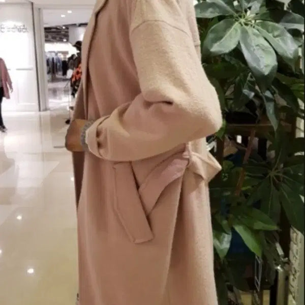 [BUNJANG] Thursday Island Women's Classic Wool Blend Mid-Length Coat (Spring/Autumn) / 특가!! 새상품 S , M 싱글 간절기 코트 써스데이아일랜드