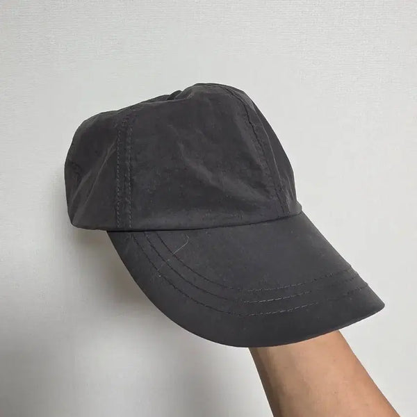 [BUNJANG] Jaju Baseball Cap Charcoal Grey Nylon / 자주 볼캡 차톨 그레이 나일론