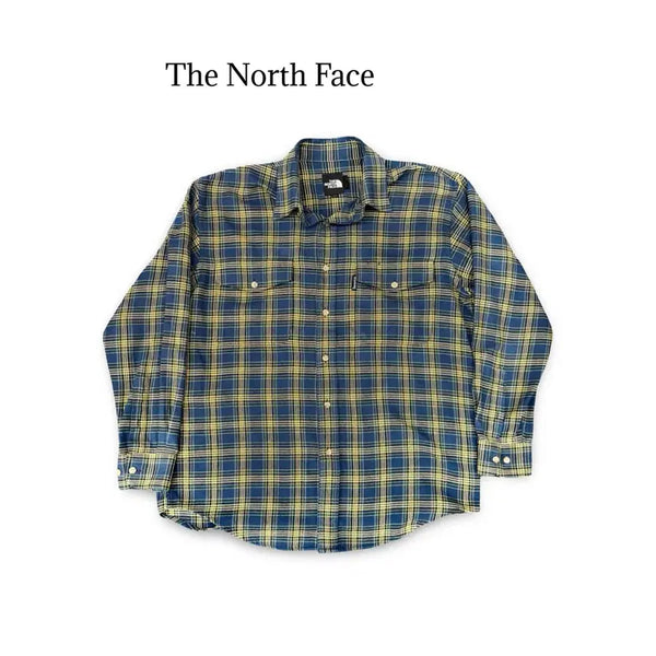 [BUNJANG] The North Face Plaid Shirt / (105) 노스페이스 체크 셔츠