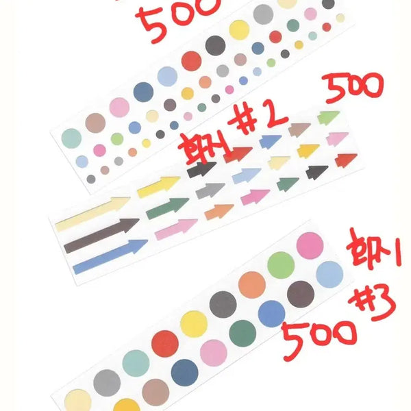 [BUNJANG] Flagg Arrow Label Stickers / (원가띵) flagg 플래그 원 화살표 라벨