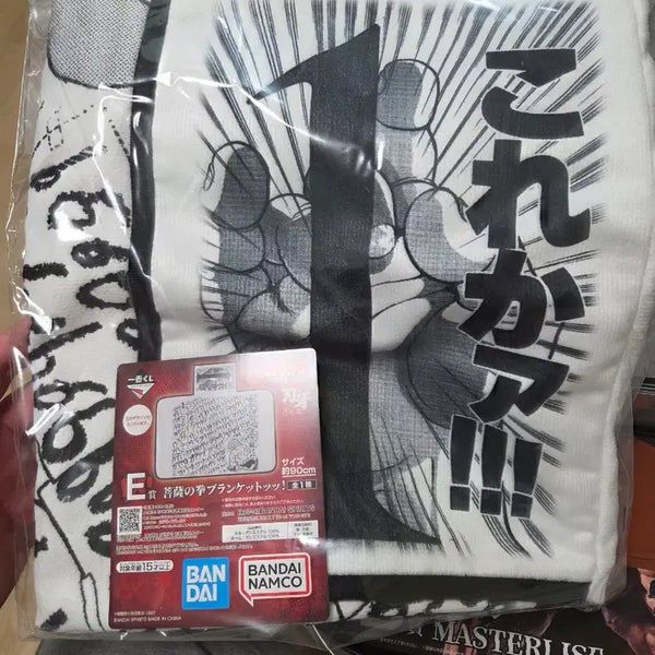 [BUNJANG] Banpresto Baki Prize E Blanket / 제일복권 바키 E상 블랭킷