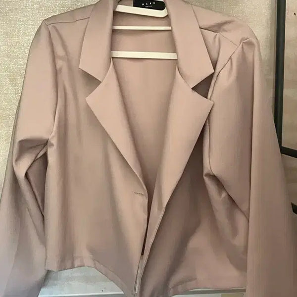 [BUNJANG] Women's Cropped Jacket Beige / 여성 크롭자켓