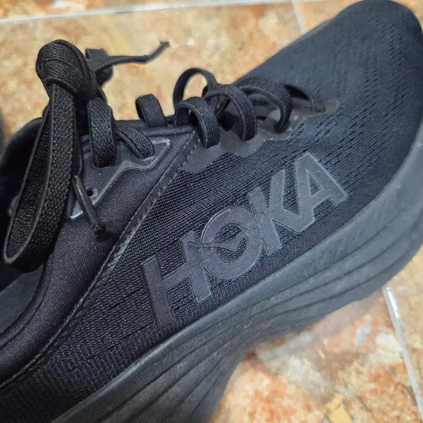 [BUNJANG] Hoka Bondi 8 Running Shoes Black Regular 285 / 호카 본디8 블랙 레귤러 285