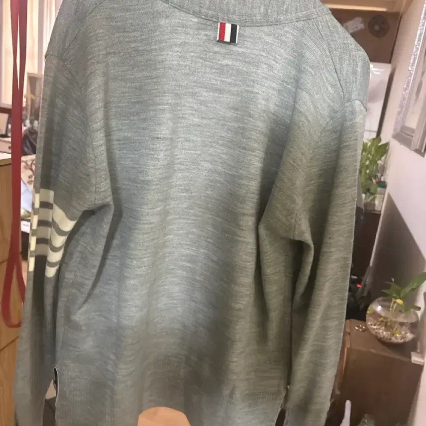 [BUNJANG] Thom Browne Cardigan Grey Size 3 / 톰브라운 가디건 그레이 3사이즈