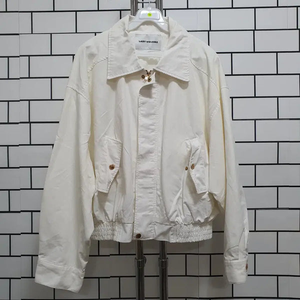 [BUNJANG] CROP JUMPER / 형-136 크롭 점퍼