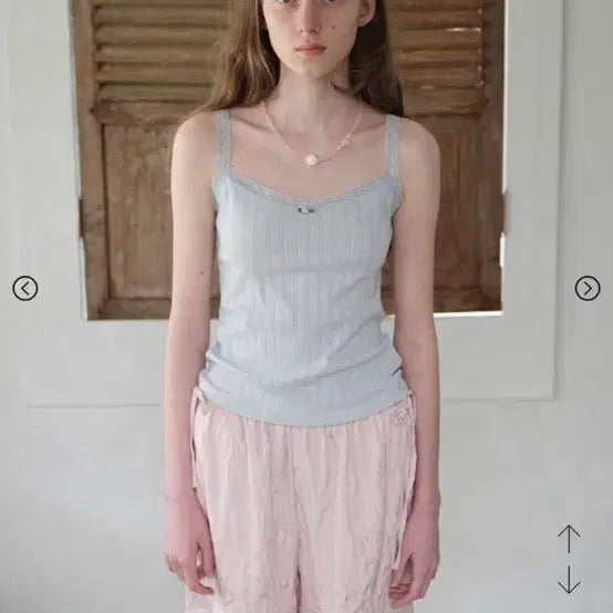 [BUNJANG] Funfromfun Little Bloom Lace Top Baby Blue / 펀프롬펀 Little Bloom Lace Top, Baby blue
