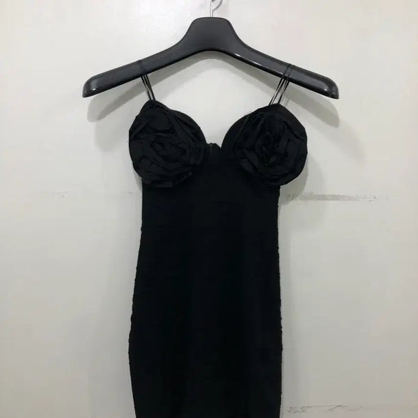 [BUNJANG] Zara Rose Tube Dress / 자라 로즈 튜브탑 드레스
