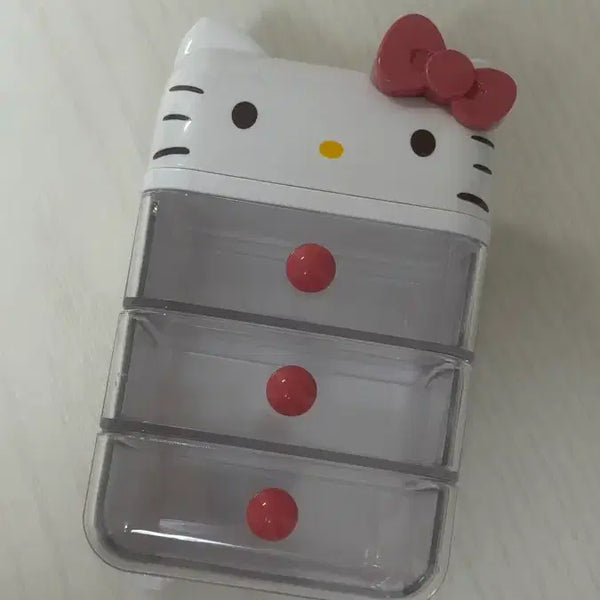 [BUNJANG] Hello Kitty Drawer Storage Box / 헬로키티 서랍 보관함