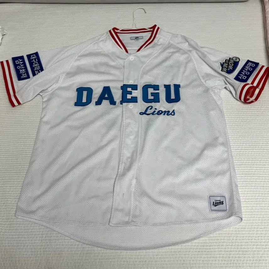 [BUNJANG] Samsung Lions Won Tae-in Baseball Jersey 110 (Unworn) / 삼성라이온즈 원태인 유니폼 110 (실착x)