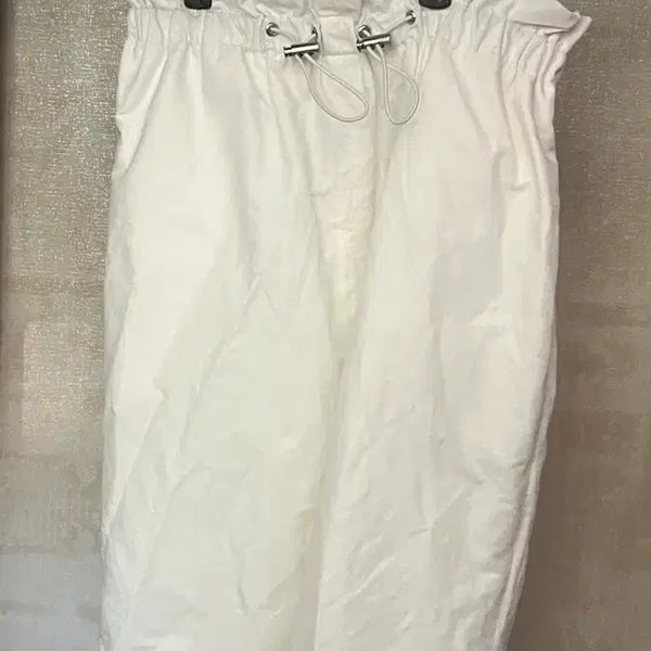 [BUNJANG] White Training Long Skirt / 트레이닝 스커트