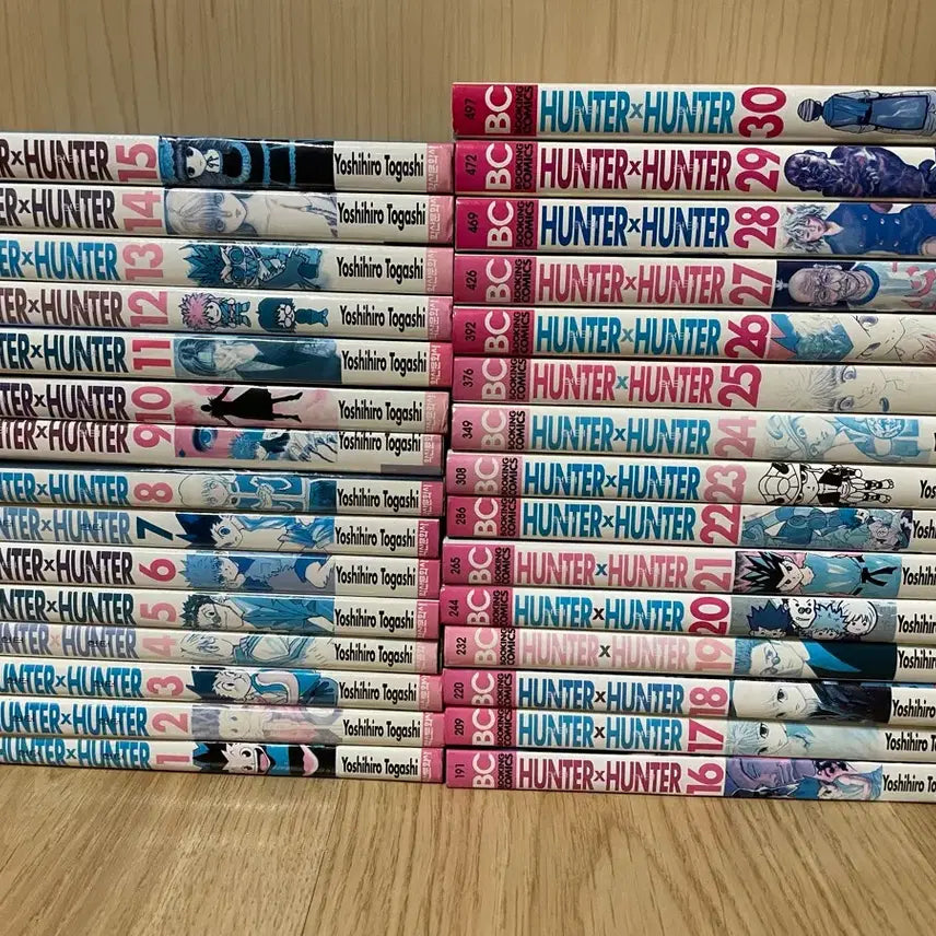 [BUNJANG] Hunter x Hunter Complete Volumes 1-30 Manga Set / 헌터X헌터 1~30권 팜 헌터헌터