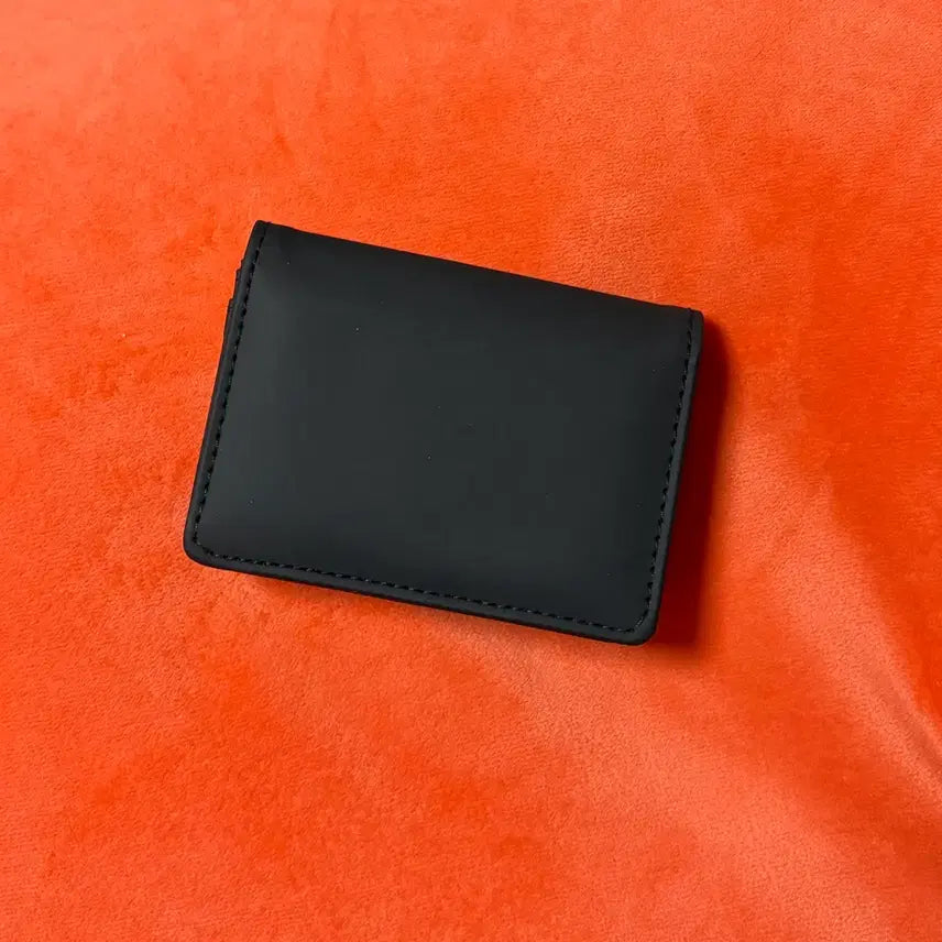 [BUNJANG] Standard Product Simple Black Bifold Wallet New / 일본 현지구매 스탠다드 프로덕트 심플 블랙 반지갑 새상품