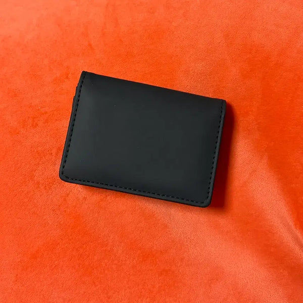 [BUNJANG] Standard Product Simple Black Bifold Wallet New / 일본 현지구매 스탠다드 프로덕트 심플 블랙 반지갑 새상품