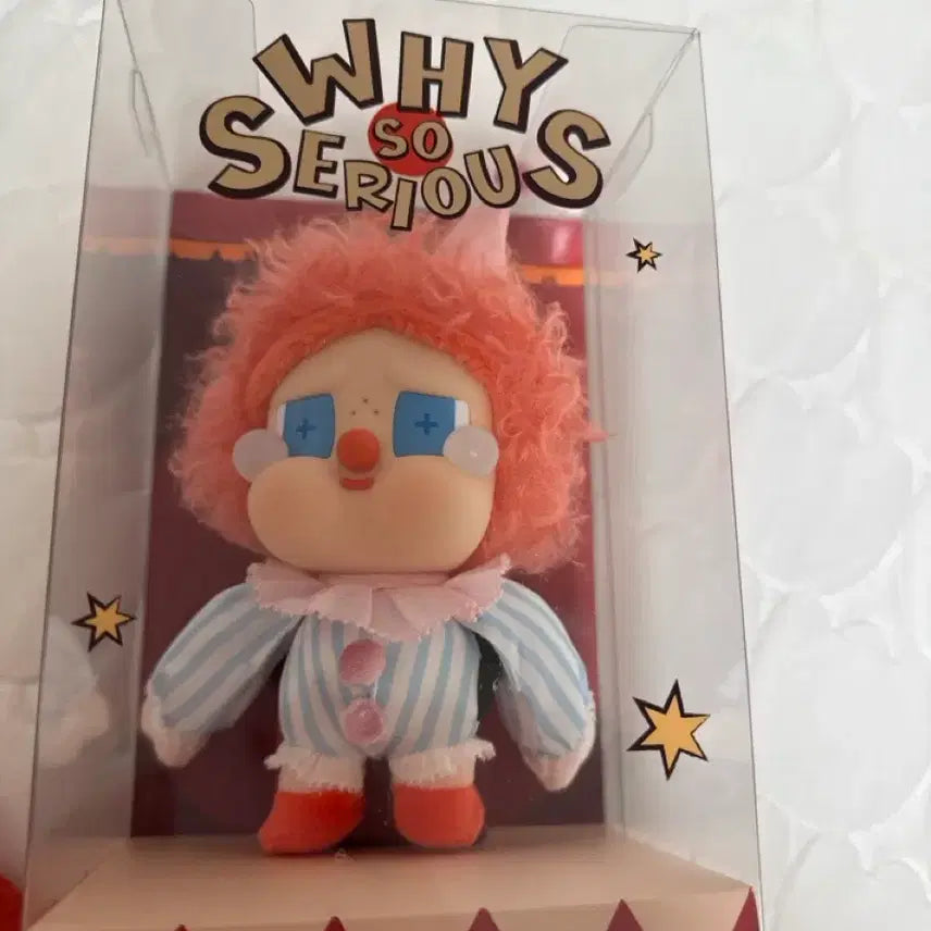 [BUNJANG] Pop Mart Crybaby Doll 'Why So Serious' Sealed / 팝마트 와이 소 시리어스 크라이베이비 인형 미개봉