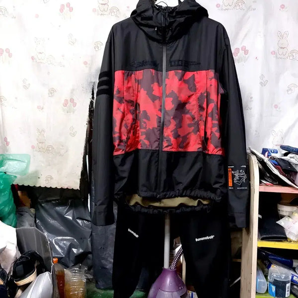 [BUNJANG] Banana Bait Waterproof Hooded Jacket & Jogger Pants Set / 바나나 베이트   낚시용  ( 방수)~~~    후드   자켓+ 조거 바지