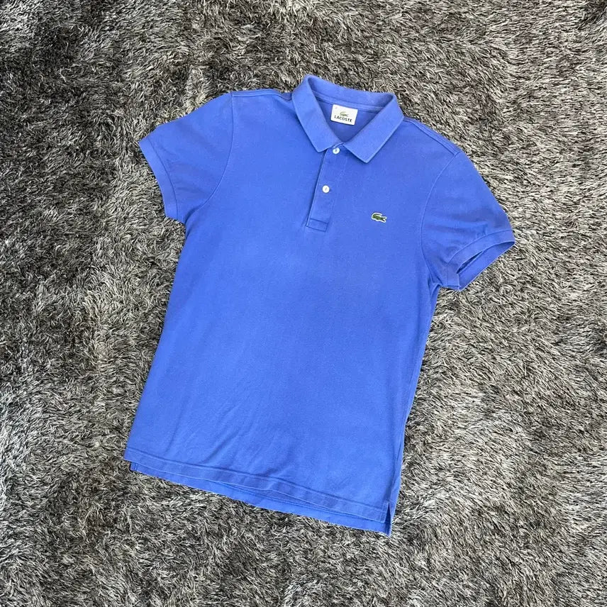 [BUNJANG] Lacoste Collar Short Sleeve T-shirt (Size 4) / 라코스테 카라 반팔 티서츠 (4)