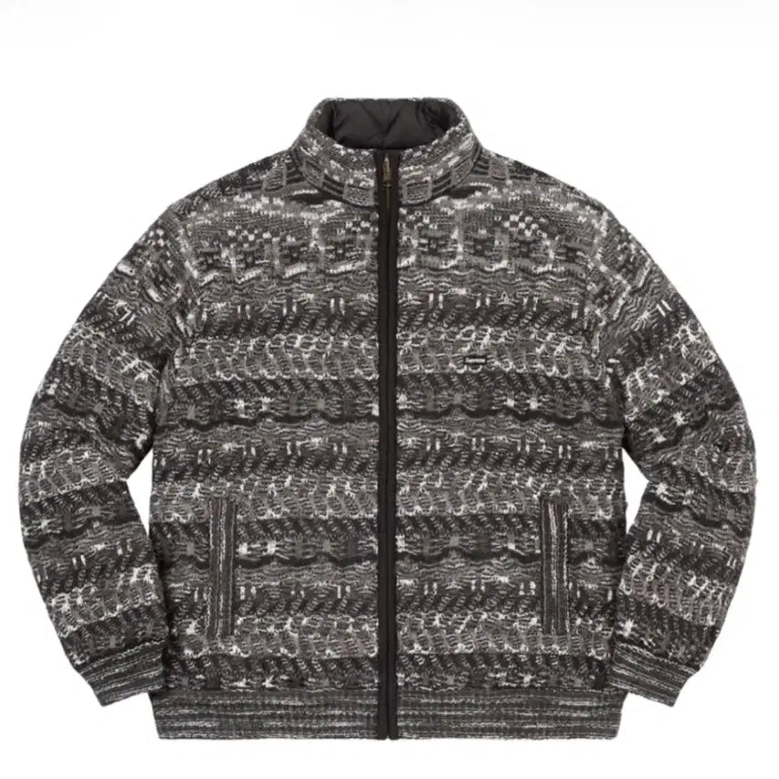 [BUNJANG] Supreme Missoni Reversible Knit Jacket Black / [L] 슈프림 & 미쏘니 리버시블 니트 자켓 블랙