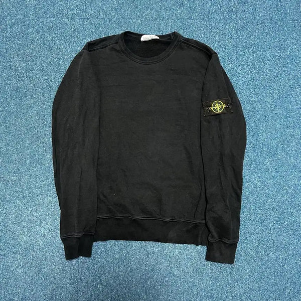 [BUNJANG] Stone Island Sweatshirt Black L / 스톤아일랜드 맨투맨 L
