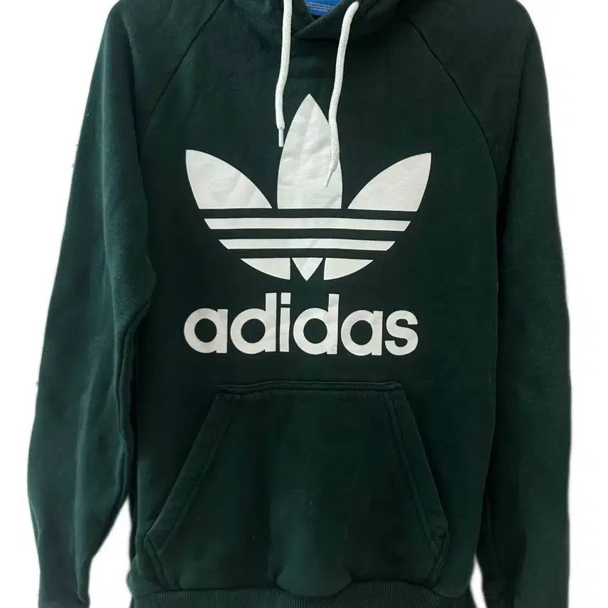 [BUNJANG] Adidas Trefoil Hoodie Green / 아디다스 트레포일 후드티 그린