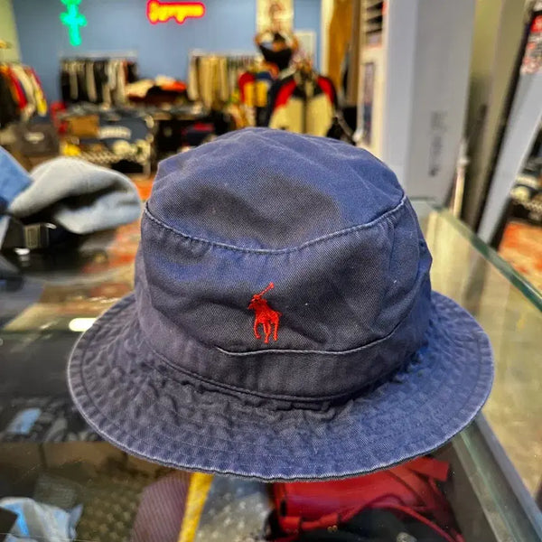 [BUNJANG] Polo Ralph Lauren Authentic Bucket Hat / 폴로 랄프로렌 정품 벙거지캡