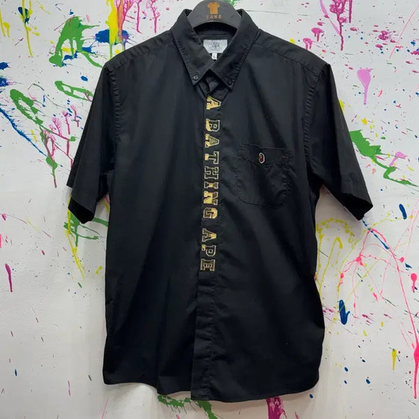 [BUNJANG] BAPE First Camo Panel Short Sleeve Shirt XL / 베이프 퍼스트 카모 패널 반팔 셔츠 XL