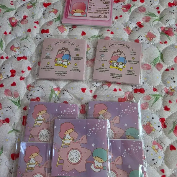 [BUNJANG] KikiLala Square Stickers (10 Pieces) / 키키라라 사각 스티커 10p