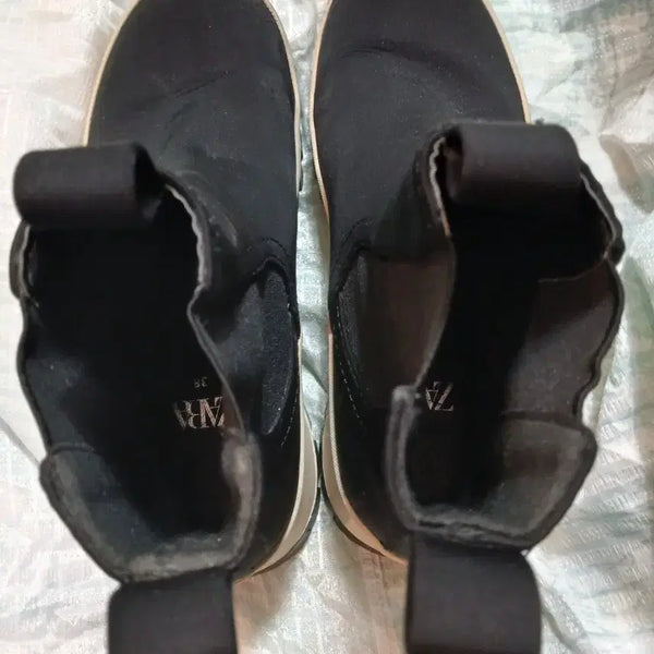 [BUNJANG] ZARA Black Chelsea Boots Size 245 / ZARA 블랙 첼시 부츠 245