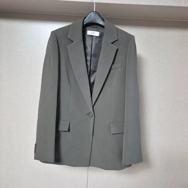 [BUNJANG] List Formal One-Button Single Setup Jacket / 55)리스트 포멀 원버튼 싱글 셋업 자켓