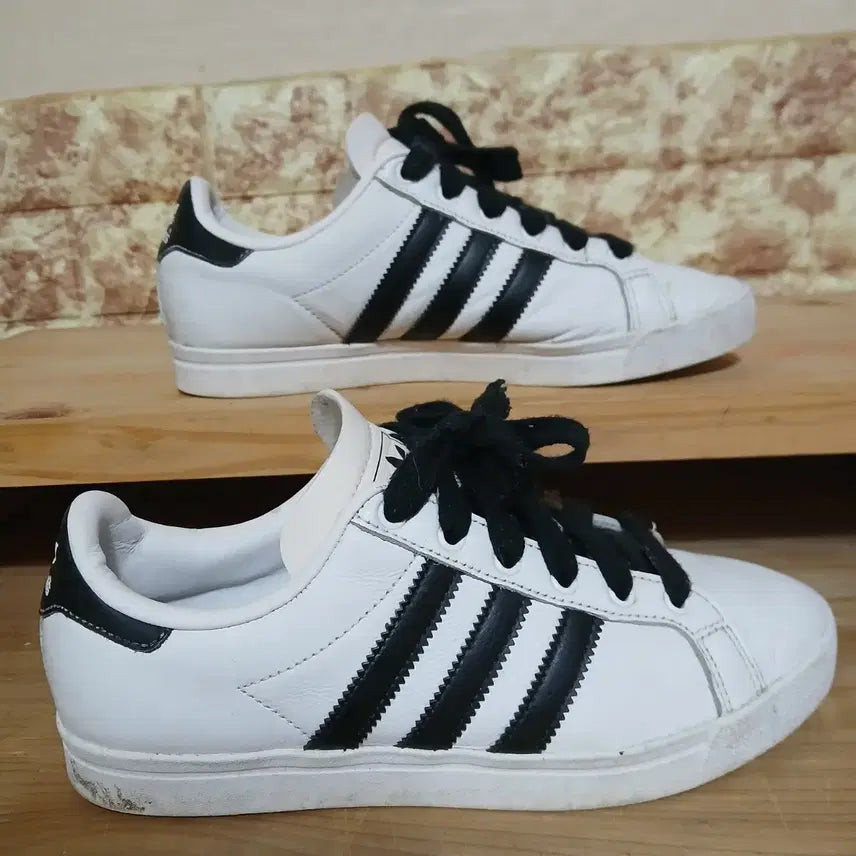 [BUNJANG] Adidas Superstar White/Black Shoes (230mm) / (169) 아디다스 슈퍼스타 흰검 230