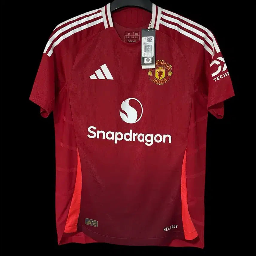 [BUNJANG] Manchester United 24-25 Player Issue Home Authentic Jersey / 24-25 맨유 홈 지급용 유니폼