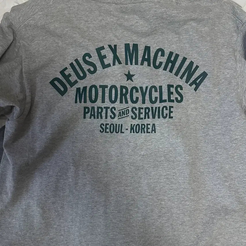 [BUNJANG] Deus Ex Machina Short Sleeve T-Shirt Grey / 데우스 반팔 그레이