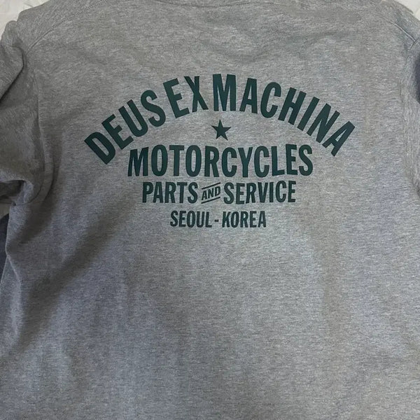 [BUNJANG] Deus Ex Machina Short Sleeve T-Shirt Grey / 데우스 반팔 그레이