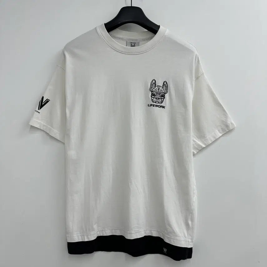 [BUNJANG] Life Work Men's Layered Short-Sleeve T-Shirt / 95 라이프워크 남자 레이어드 반팔 티셔츠