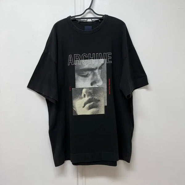 [BUNJANG] JUUN.J Black Cotton Oversized T-Shirt / juun.j 준지 티셔츠 95-100
