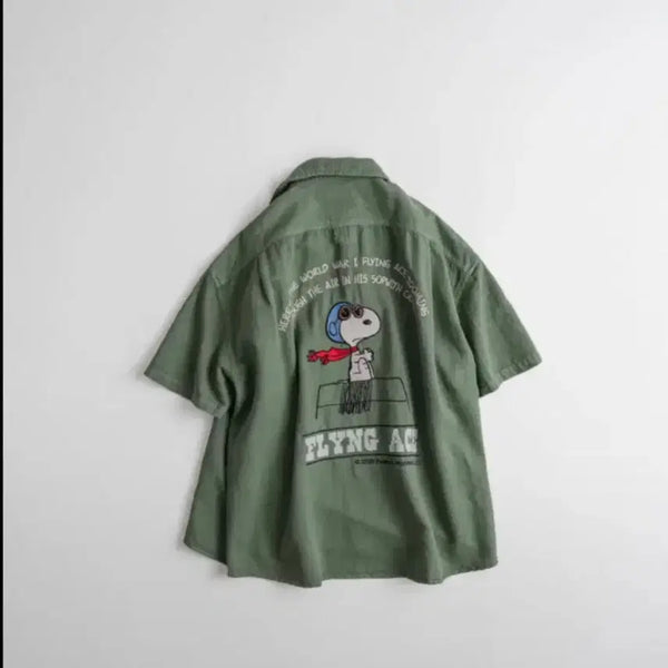[BUNJANG] Behavior Snoopy Fatigue Jacket Size 4 / 비헤비어 스누피 퍼티그 자켓 4사이즈 판매합니다