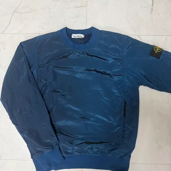 [BUNJANG] Stone Island Nylon Metal Sweatshirt / 스톤아일랜드 나일론메탈 맨투맨 (S)