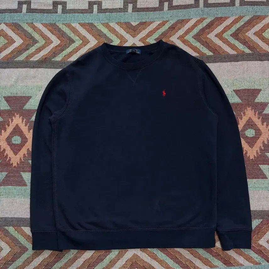[BUNJANG] Polo Ralph Lauren Red Pony Sweatshirt Navy (Men's 95-100) / 95-100) 폴로 랄프로렌 레드포니 맨투맨 네이비