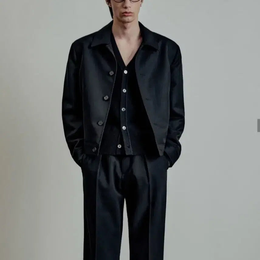 [BUNJANG] Ellmoud Marcos 48 Black Jacket / 엘무드 마르코스 48 블랙 팝니다
