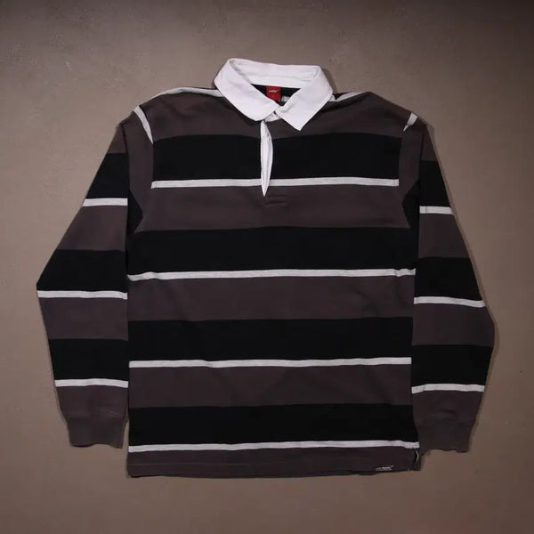 [BUNJANG] Vintage Striped Rugby T-Shirt / 빈티지 단가라 럭비 티셔츠 A787